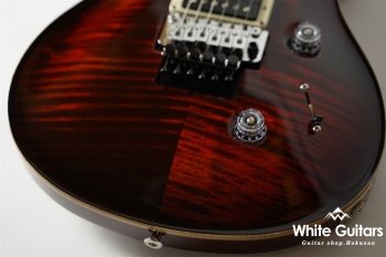 Custom 24 Floyd - Fire Red Burst 