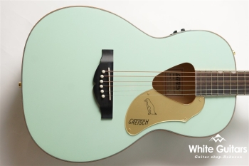 G5021E Rancher Penguin Parlor Acoustic/Electric - Mint Metallic