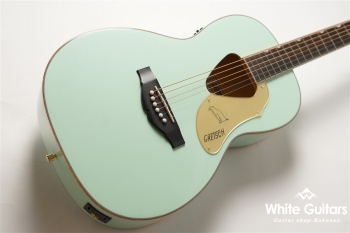 G5021E Rancher Penguin Parlor Acoustic/Electric - Mint Metallic
