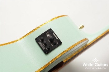 G5021E Rancher Penguin Parlor Acoustic/Electric - Mint Metallic