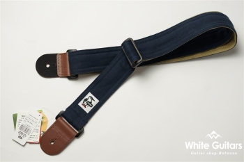 Guitar Strap Sweat Nylon - Navy/Beige