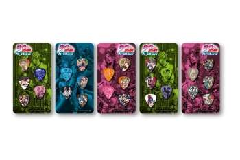 ジョジョの奇妙な冒険 ストーンオーシャン ギターピック5種（絵柄25種）セット