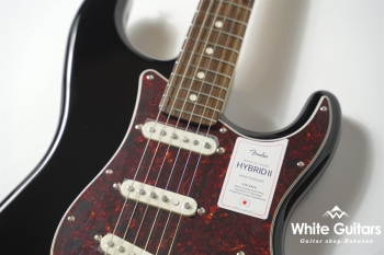 Made in Japan Hybrid II Stratocaster - Black