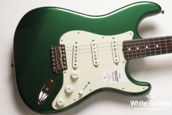 2023 Collection MIJ Traditional 60s Stratocaster Aged Color - Aged Sherwood Green Metallic