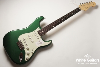 2023 Collection MIJ Traditional 60s Stratocaster Aged Color - Aged Sherwood Green Metallic