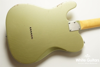 DELTA-C TRAD MASTER - Teal Green Metallic - Medium Aged w/ binding neck matching head