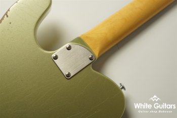 DELTA-C TRAD MASTER - Teal Green Metallic - Medium Aged w/ binding neck matching head