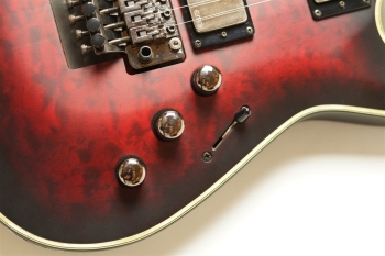 Hellraiser Extreme C-1-FR Crimson Red Burst Satin