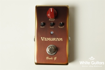 【美品&貴重初期ロット】VEMURAM Budi G VEMURAM Budi-G ブーストペダル ブースター 国産 日本製 エレキ