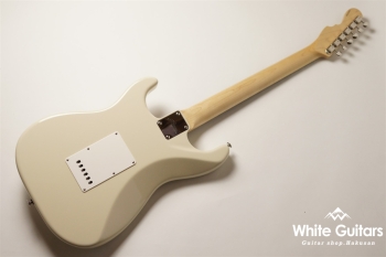 MC1-STD/R - Olympic White / Gold Acryl Pick Guard