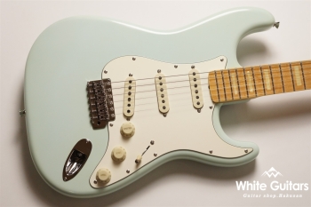 g7-ST/M - Sonic Blue / White Binding & Block Inlays