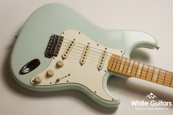 g7-ST/M - Sonic Blue / White Binding & Block Inlays