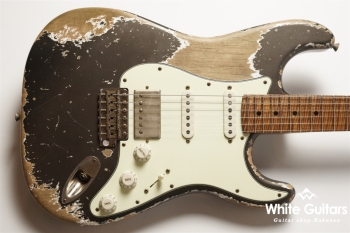 XSC-2 - Pepper Gray / Super Heavy Aged / Master Grade Flame Maple Neck