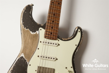 XSC-2 - Pepper Gray / Super Heavy Aged / Master Grade Flame Maple Neck