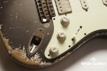 XSC-2 - Pepper Gray / Super Heavy Aged / Master Grade Flame Maple Neck