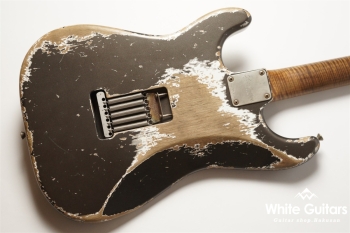 XSC-2 - Pepper Gray / Super Heavy Aged / Master Grade Flame Maple Neck