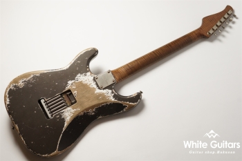 XSC-2 - Pepper Gray / Super Heavy Aged / Master Grade Flame Maple Neck