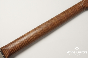 XSC-4 - Darker Lake Placid Blue over Silver Metalic - Heavy Aged / Master Grade Flame Maple Neck / Stainless Fret / Blender Mod