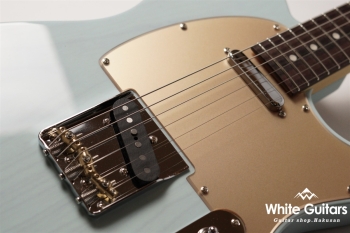 MT2-STD/R - Sonic Blue Blonde / Gold Acryl Pick Guard