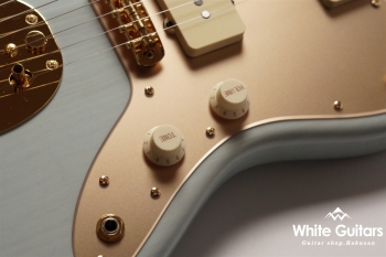 MJS2-STD/R - Sonic Blue Blonde / Gold Acrylic / Gold Parts