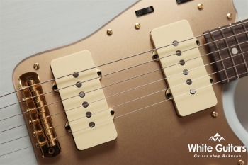 MJS2-STD/R - Sonic Blue Blonde / Gold Acrylic / Gold Parts