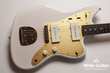JMV-R2 - White Blonde / Matching Head / Anodized Pickguard