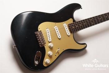 g7-ST/R-R.Rarge - Vintage Charcoal Frost Metallic / Lightly Aged / Anodized Pickguard