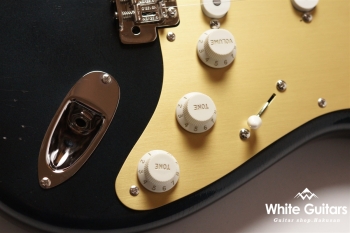 g7-ST/R-R.Rarge - Vintage Charcoal Frost Metallic / Lightly Aged / Anodized Pickguard