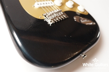 g7-ST/R-R.Rarge - Vintage Charcoal Frost Metallic / Lightly Aged / Anodized Pickguard