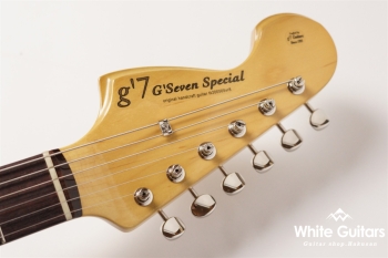 g7-ST/R-R.Rarge - Vintage Charcoal Frost Metallic / Lightly Aged / Anodized Pickguard