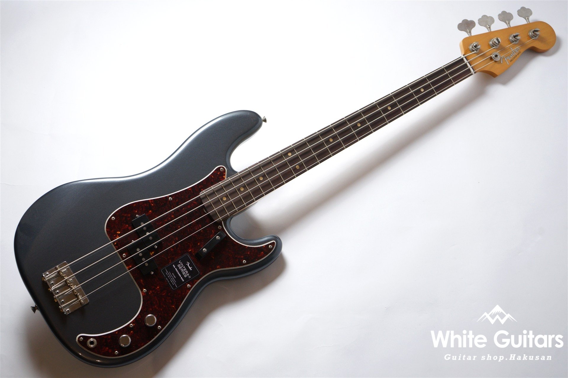 Limited Edition Vintera II Road Worn 60s Precision Bass - Charcoal Frost Metallic