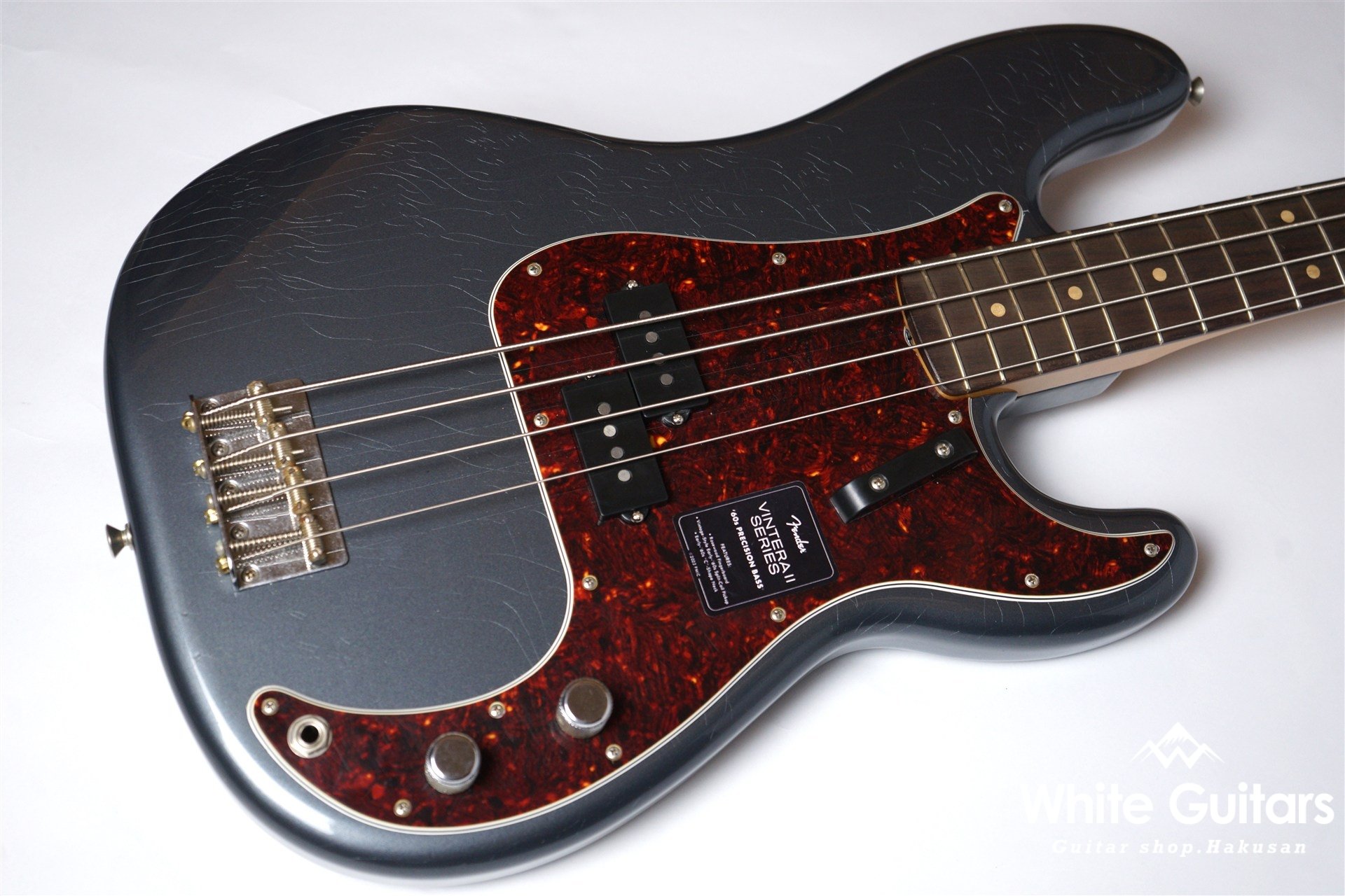 Limited Edition Vintera II Road Worn 60s Precision Bass - Charcoal Frost Metallic