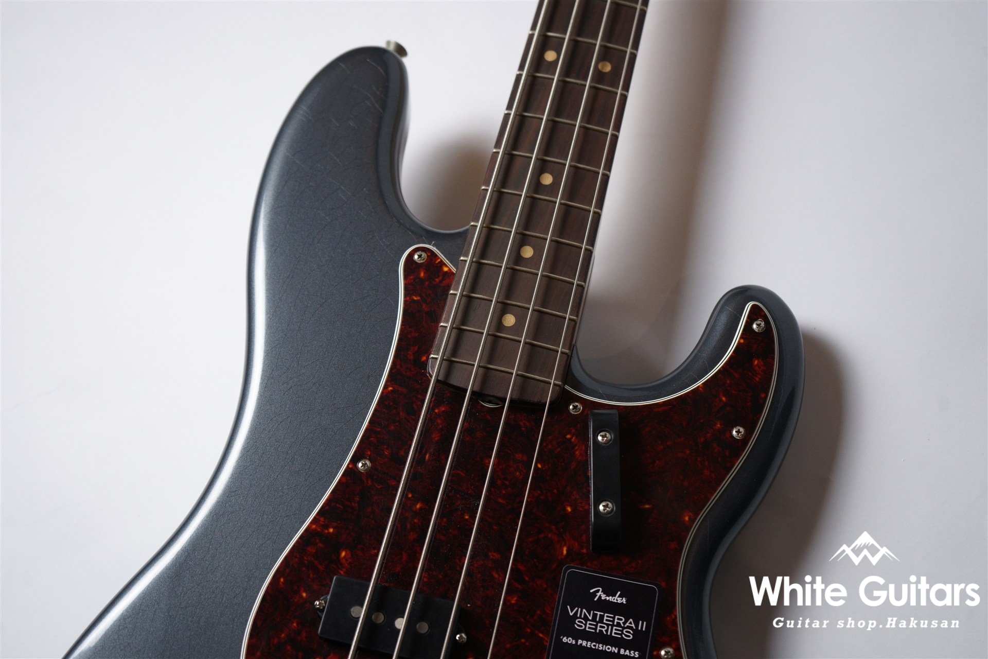 Limited Edition Vintera II Road Worn 60s Precision Bass - Charcoal Frost Metallic