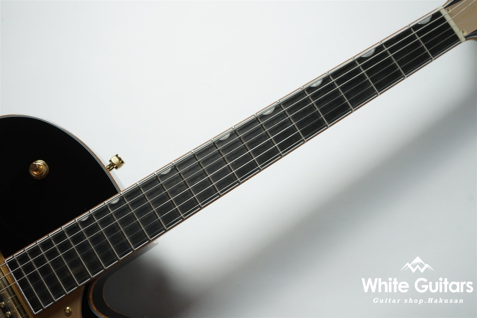 Synchromatic Falcon Hollow Body Single-Cut with Bigsby - Black