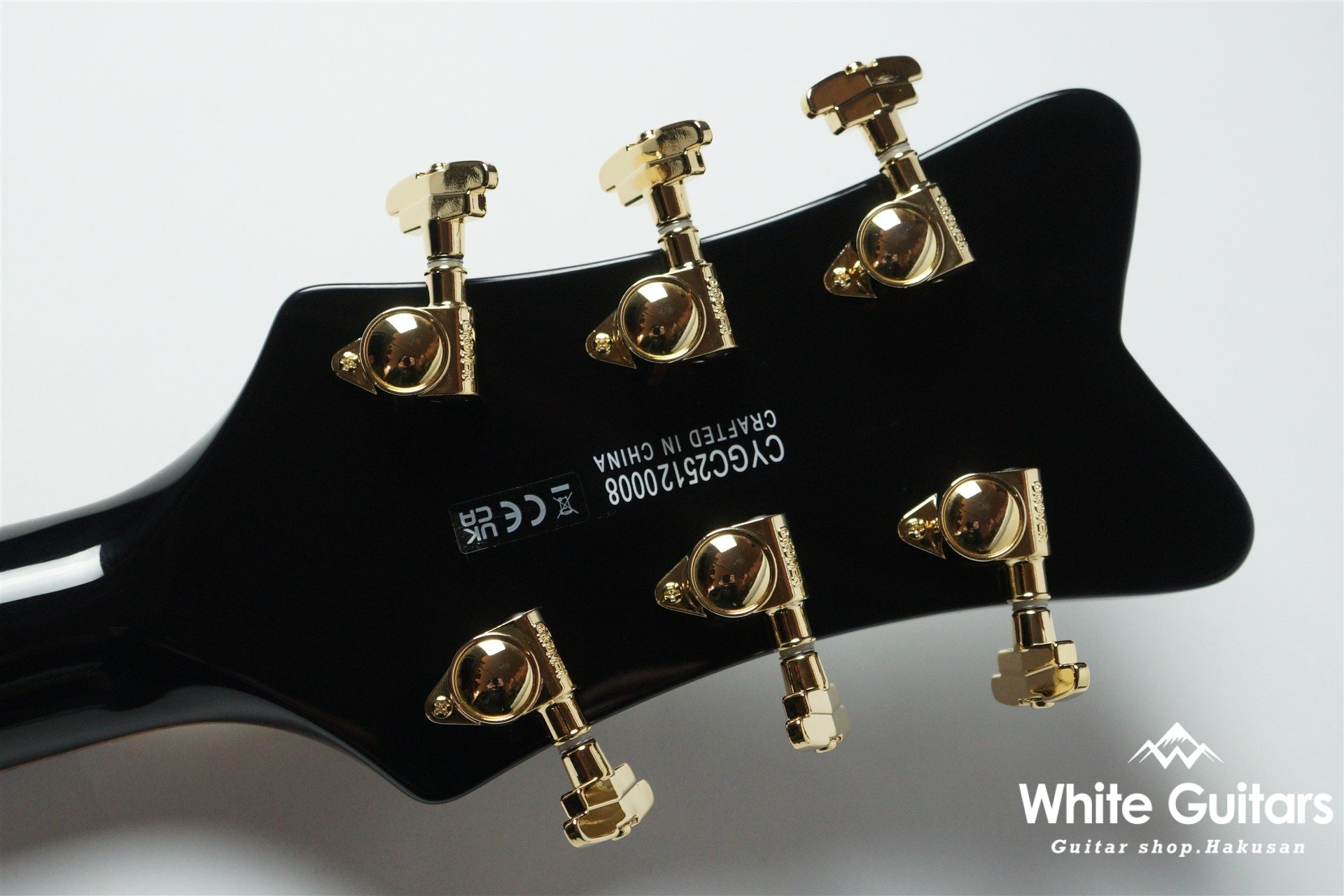 Synchromatic Falcon Hollow Body Single-Cut with Bigsby - Black