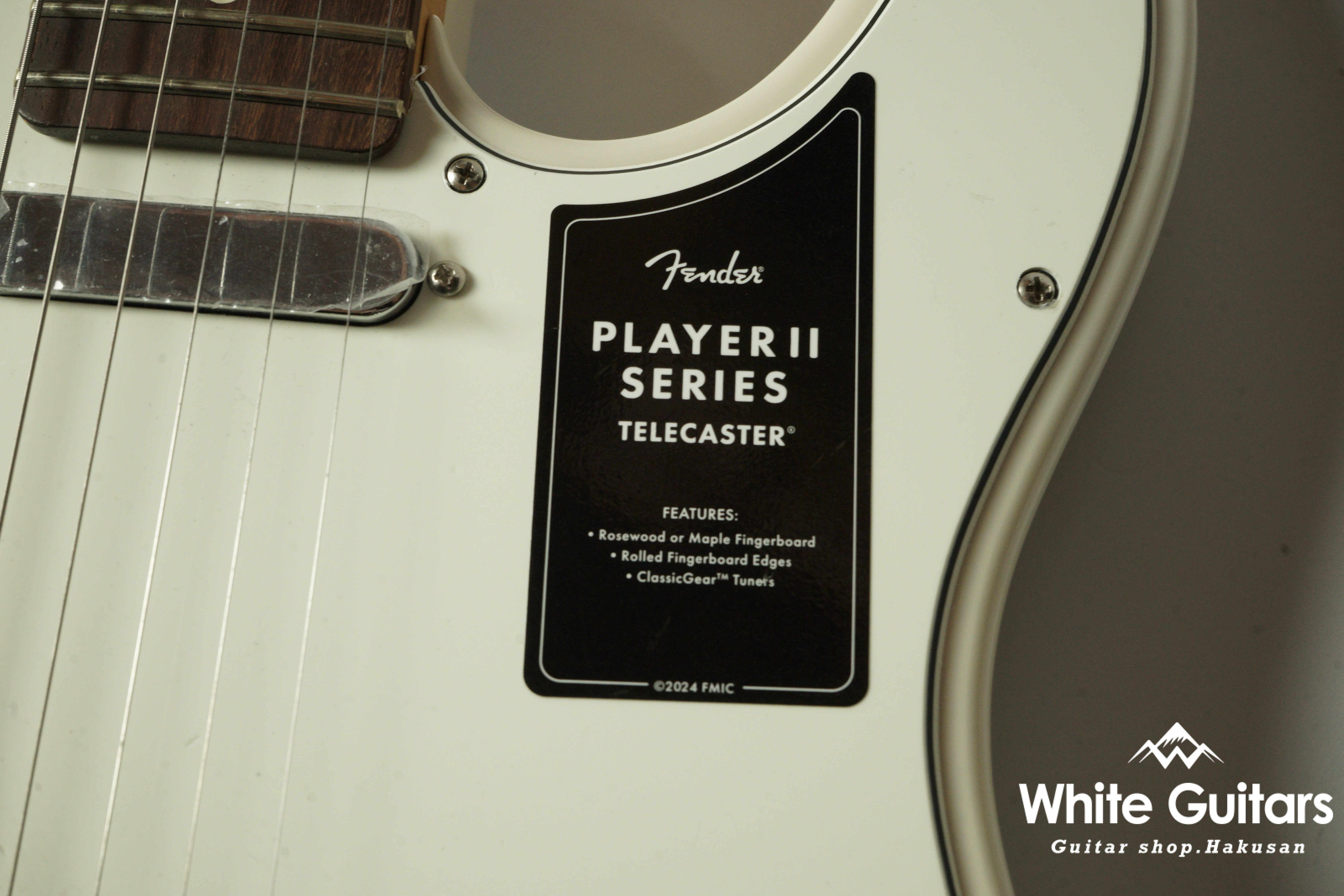 Player II Telecaster Rosewood