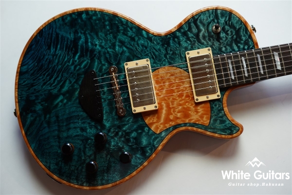 Grain - Quilted Maple 1P TOP / Aqua Blue