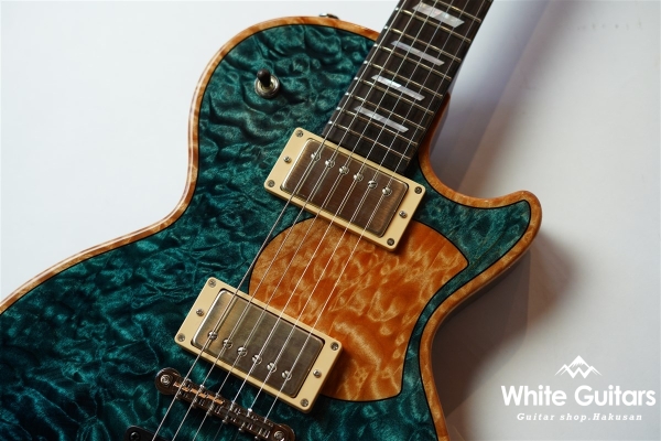 Grain - Quilted Maple 1P TOP / Aqua Blue