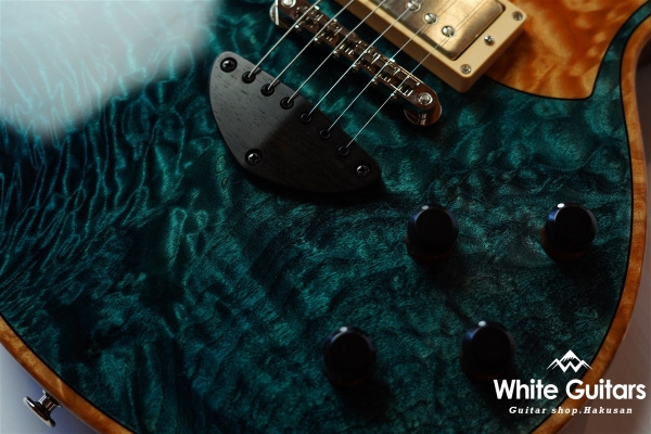 Grain - Quilted Maple 1P TOP / Aqua Blue