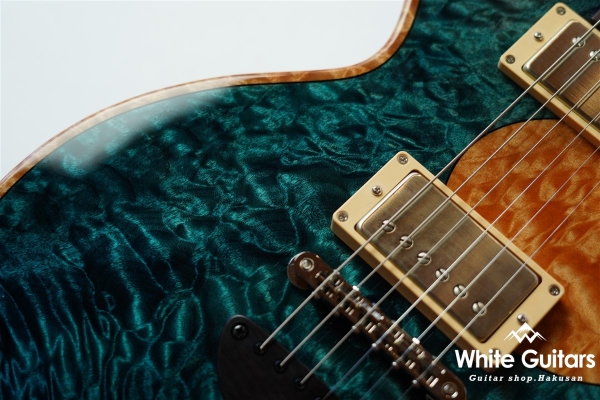 Grain - Quilted Maple 1P TOP / Aqua Blue
