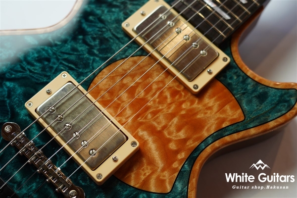 Grain - Quilted Maple 1P TOP / Aqua Blue