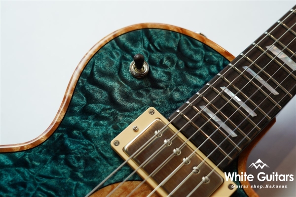 Grain - Quilted Maple 1P TOP / Aqua Blue