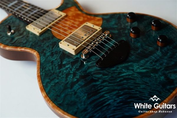 Grain - Quilted Maple 1P TOP / Aqua Blue