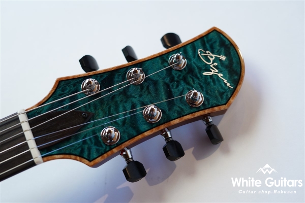 Grain - Quilted Maple 1P TOP / Aqua Blue
