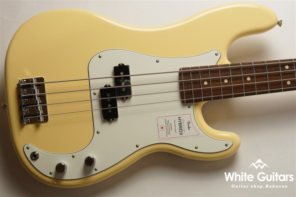 2021 Collection Made in Japan Hybrid II Precision Bass - Vintage White