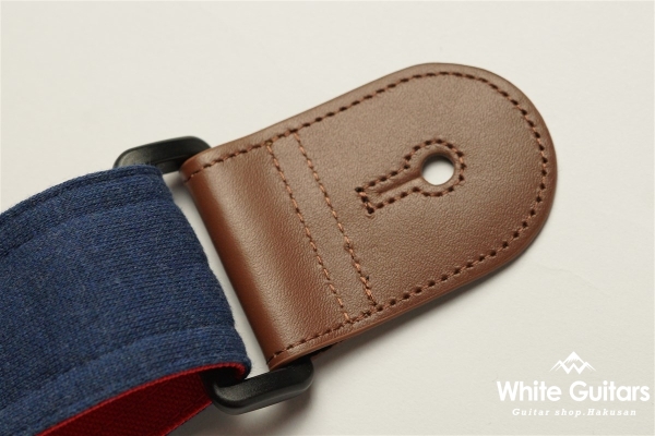 Guitar Strap Sweat Nylon - H-Navy / Tomato