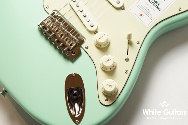 Made in Japan Junior Collection Stratocaster - Satin Surf Green