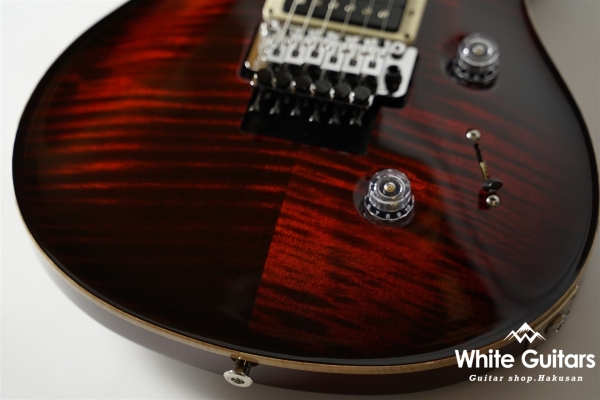 Custom 24 Floyd - Fire Red Burst