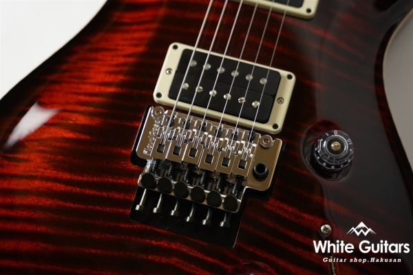 Custom 24 Floyd - Fire Red Burst