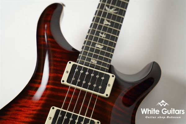 Custom 24 Floyd - Fire Red Burst